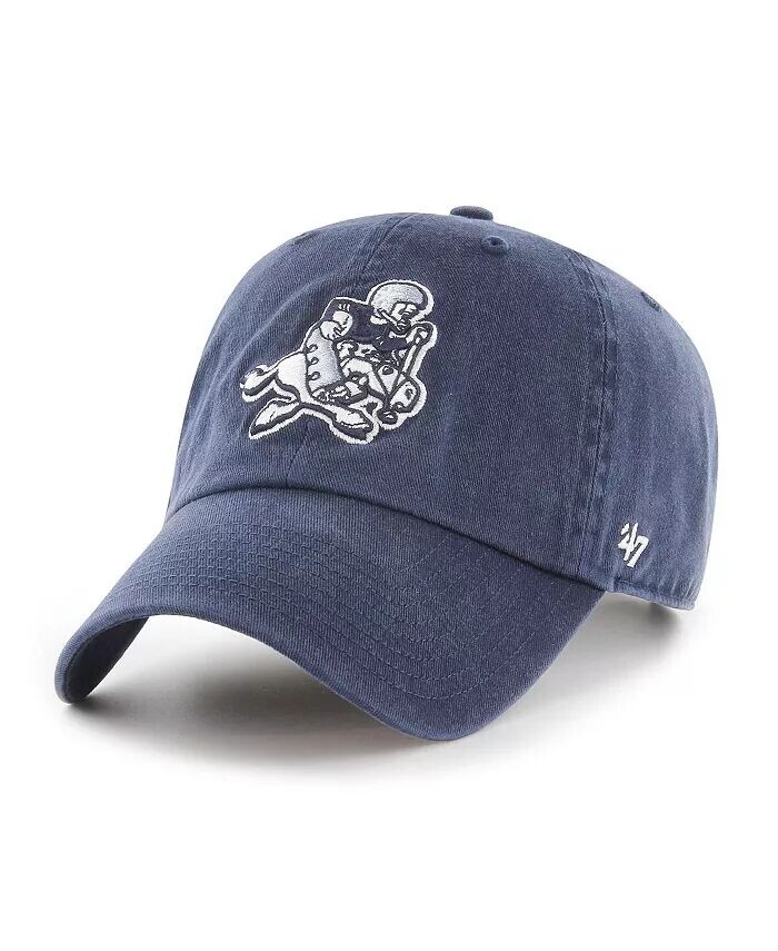 

Мужская темно-синяя регулируемая шляпа Dallas Cowboys Retro Joe Clean Up '47 Brand