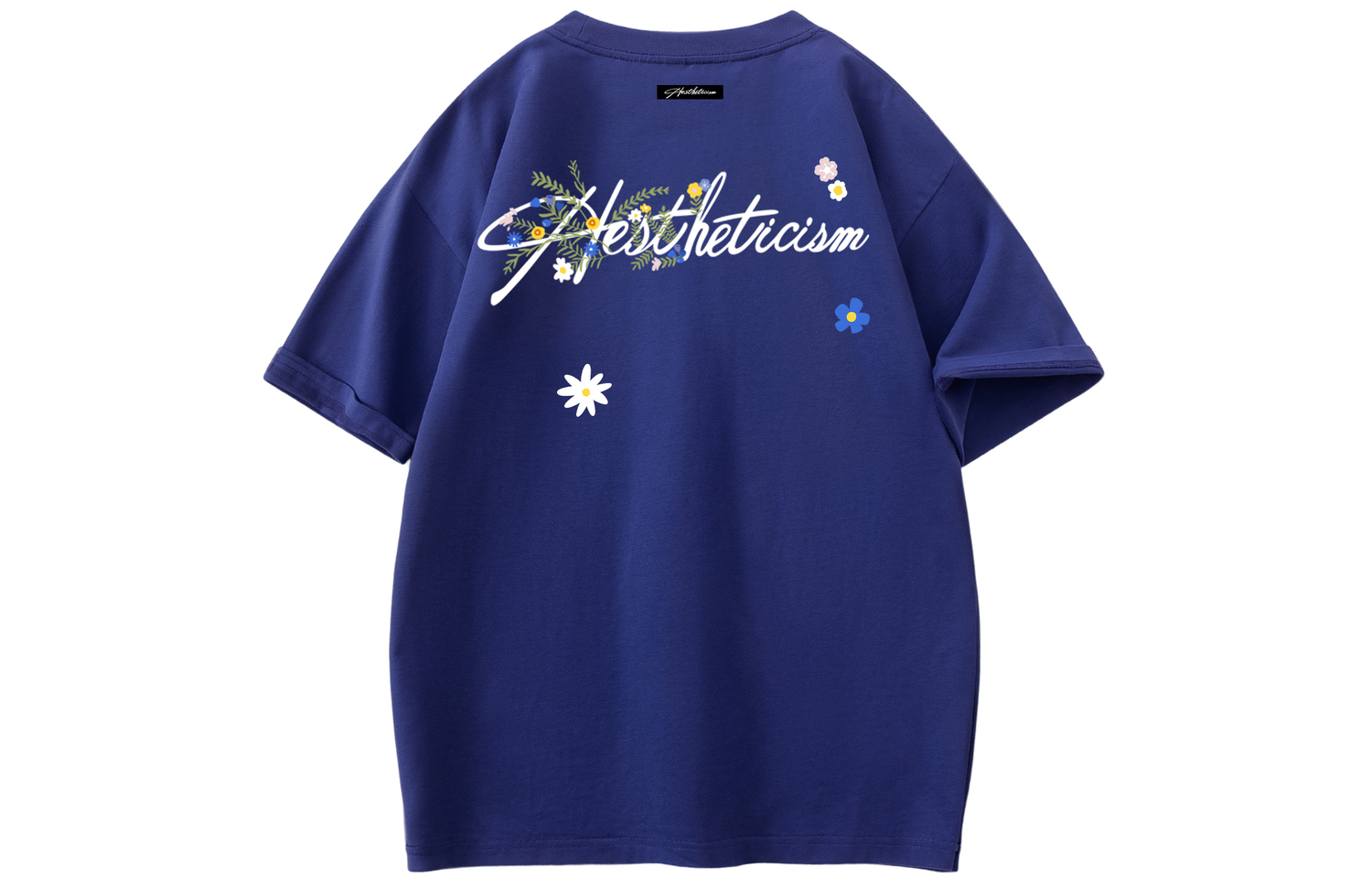 

Футболка Unisex из коллекции Star Cloud WARRIOR, темно-синий[plant and floral handmade signature mother]