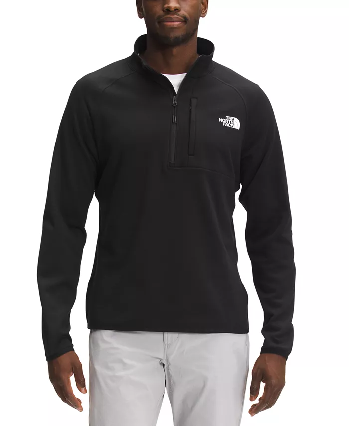 

Мужская флисовая куртка Canyonlands с молнией до половины The North Face, черный