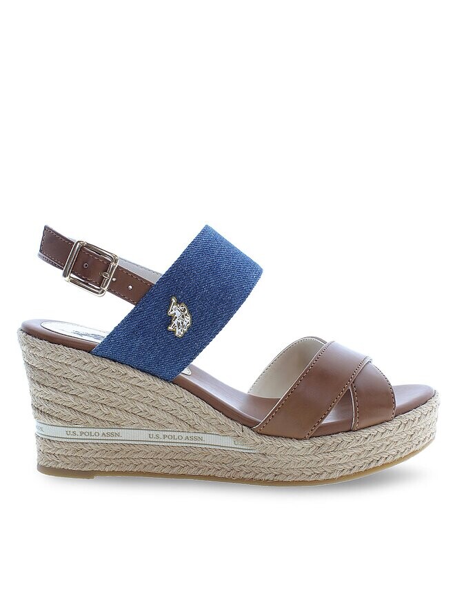 Эспадрильи U.S. Polo Assn. Alyss, коричневый