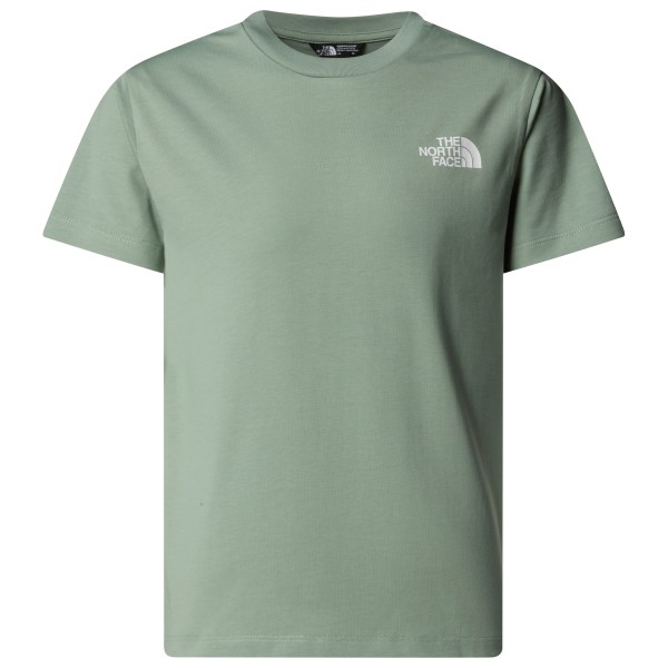 

Подростковая футболка с короткими рукавами и куполом The North Face, Slate Moss