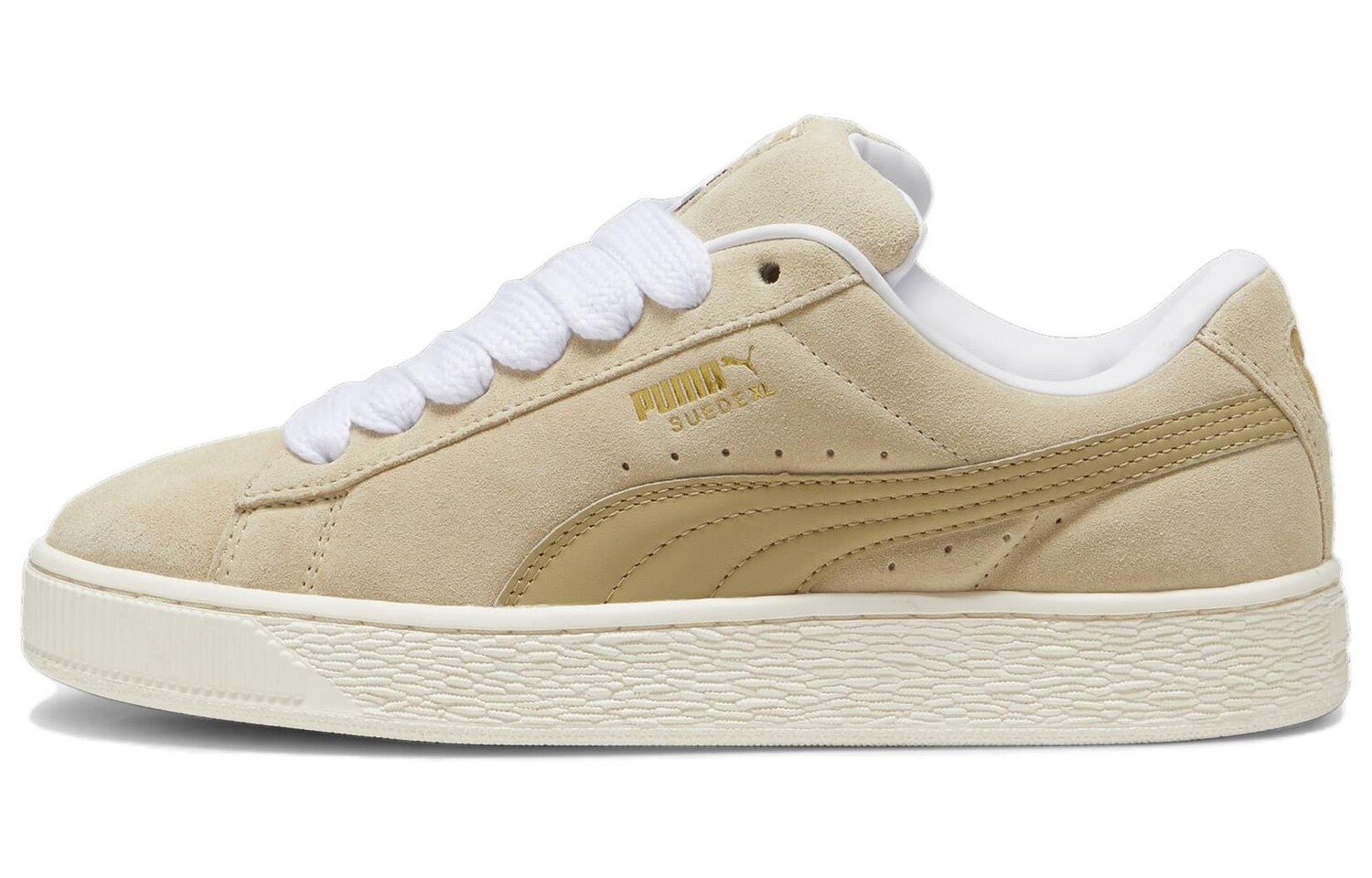 

Кеды PUMA Suede XL Series Skateboard Unisex Low-Top, бежевый/коричневый