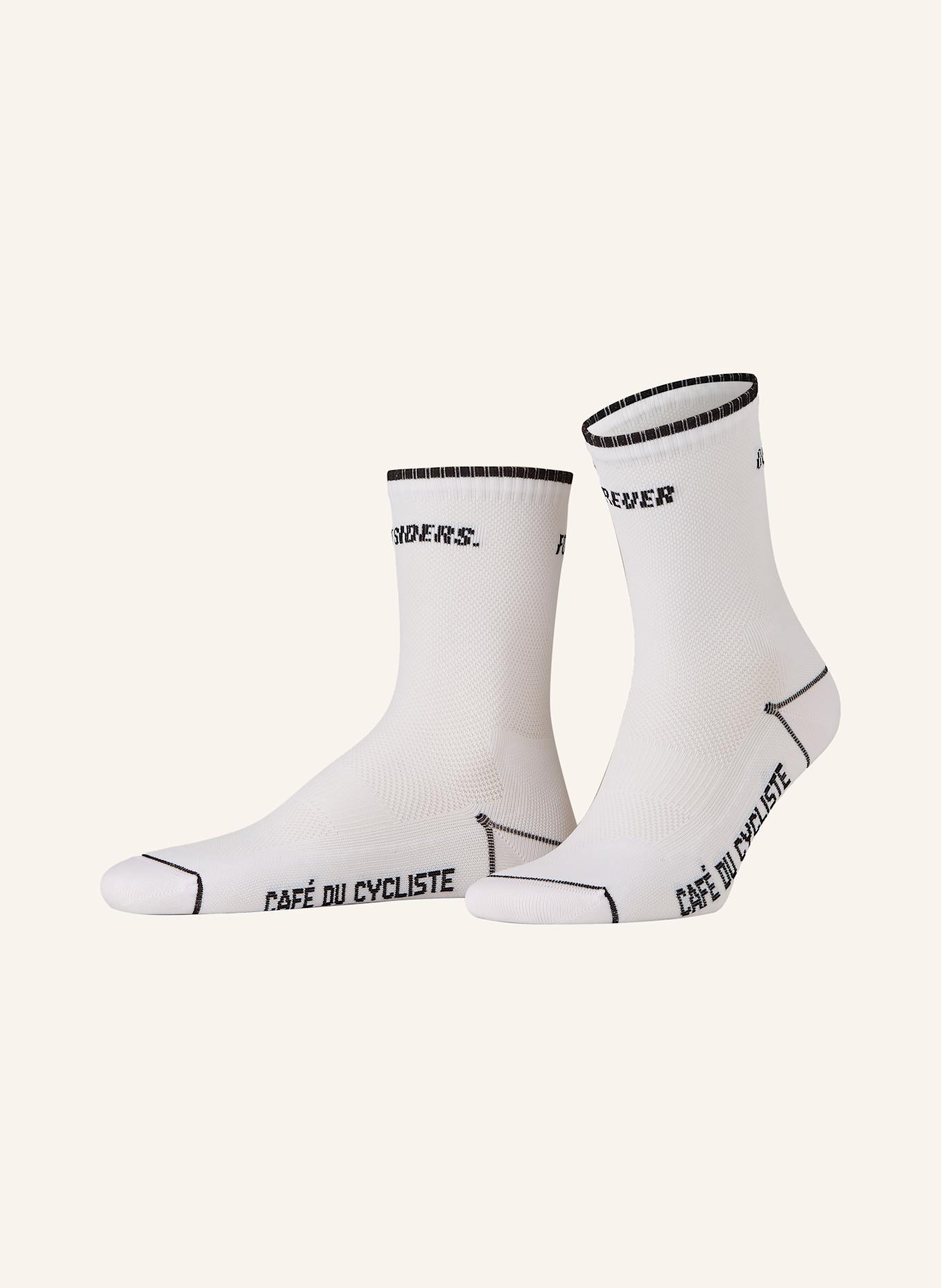 

Носки для велоспорта девиз лето Café Du Cycliste, черный