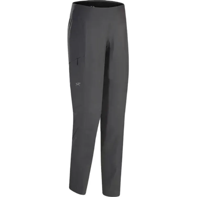 Женские повседневные брюки умеренного прямого кроя Arcteryx, Gray/Wells Grey