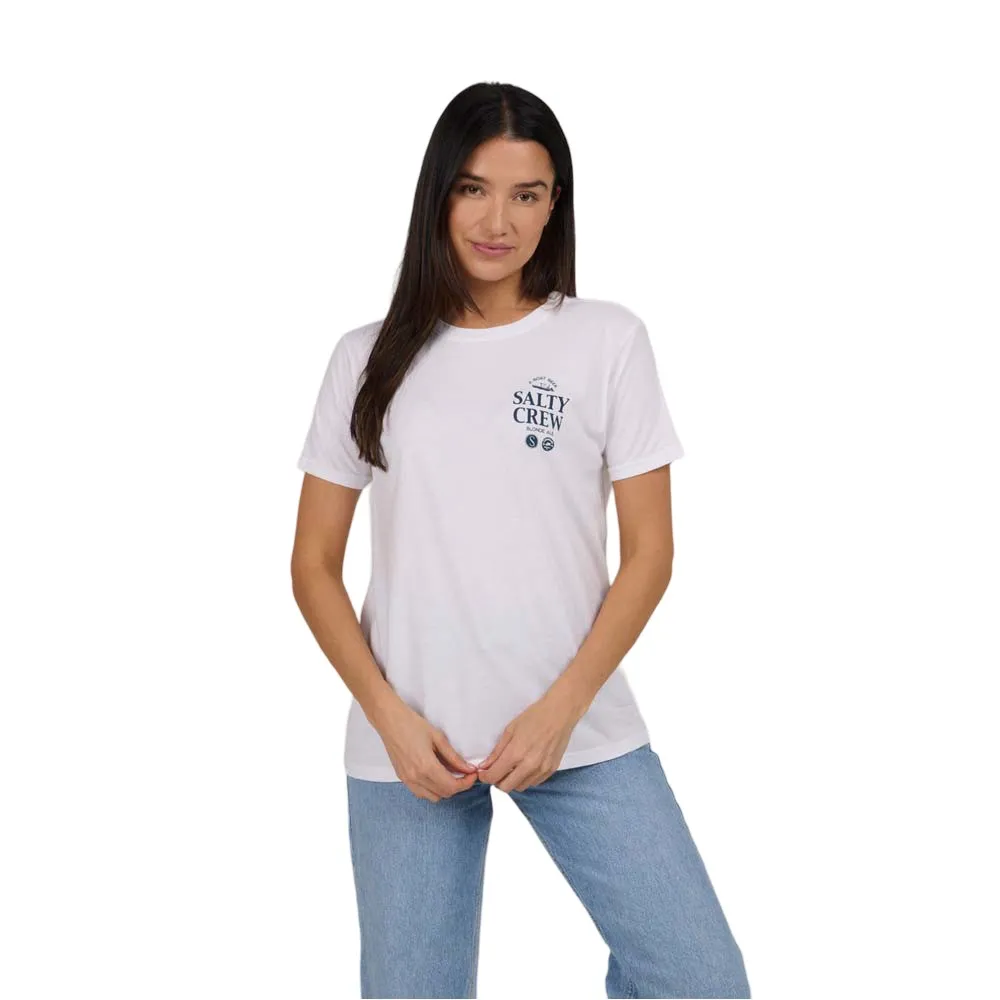 

Футболка с коротким рукавом Salty Crew Sip and sea b.f, белый