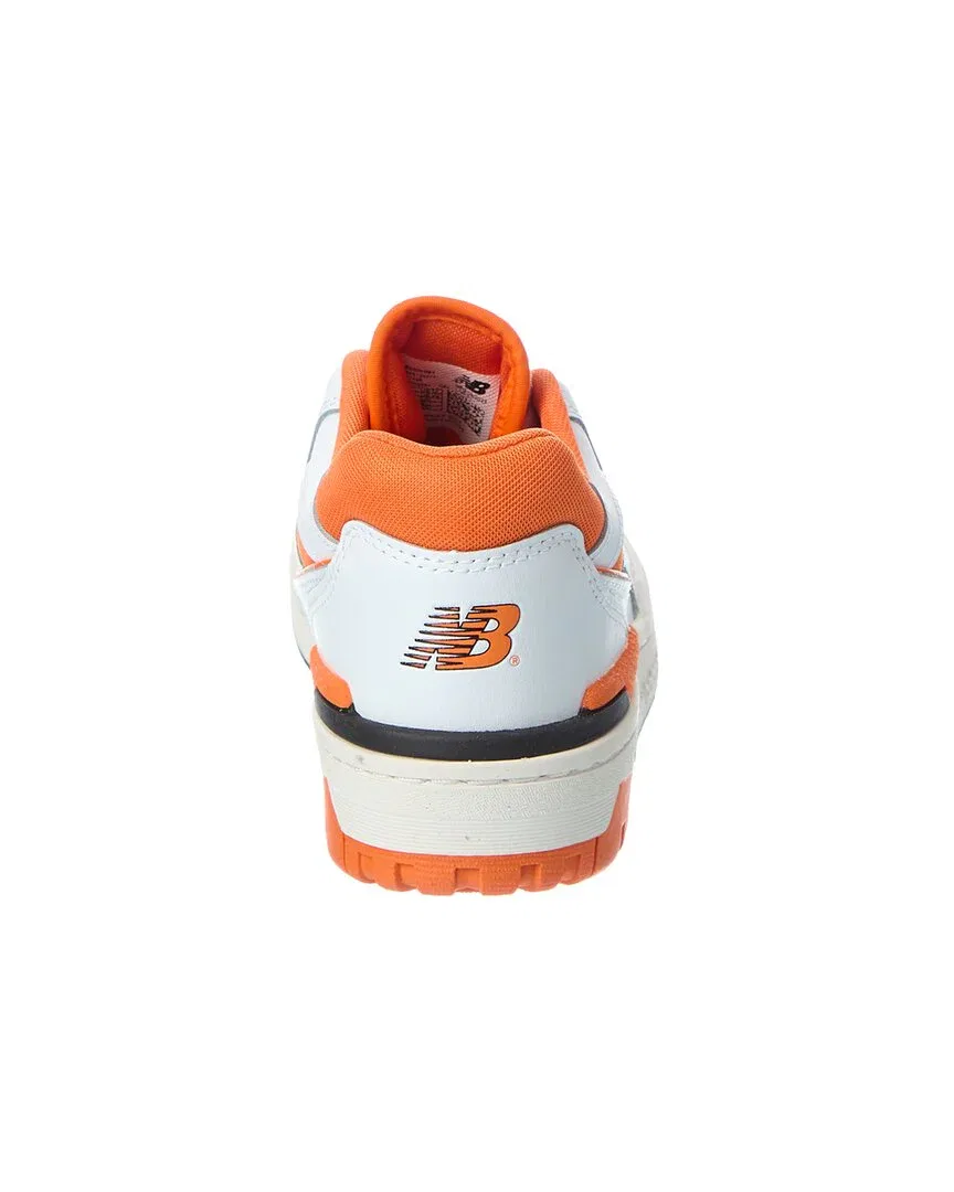 Кроссовки New Balance 550 из кожи, оранжевый — фото 3