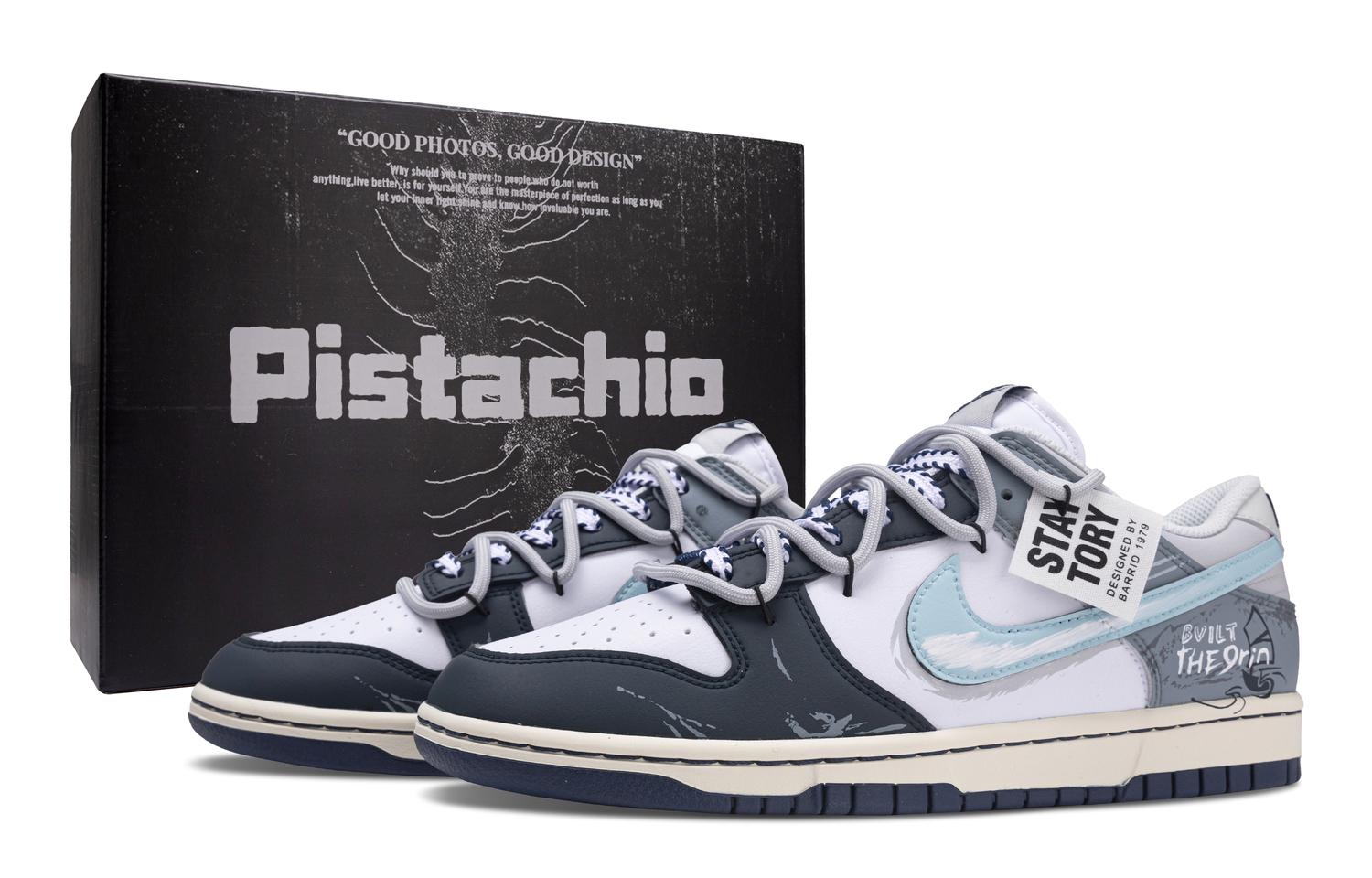 

Кроссовки для скейтбординга мужские low top Dunk Solitary Sail LH устойчивые к истиранию, легкие и дышащие Nike, темно-серый