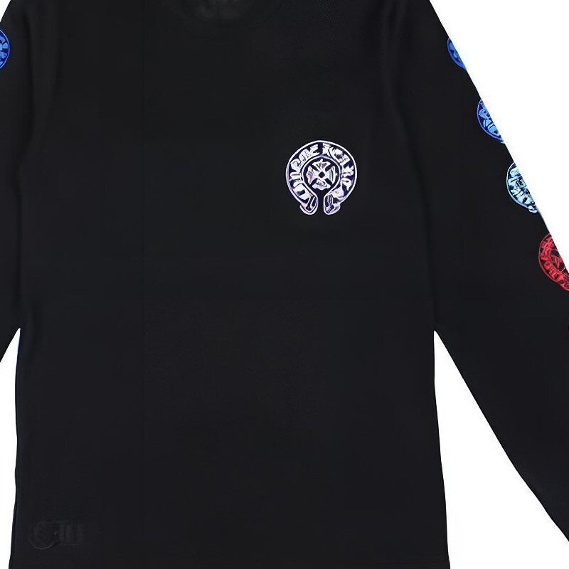 

Футболка унисекс черная Chrome Hearts, черный