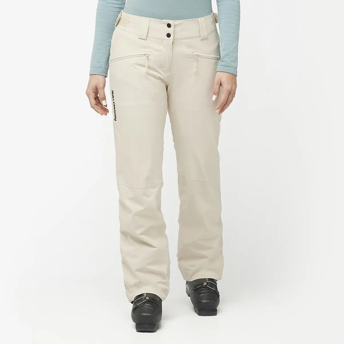 

Женские лыжные брюки Salomon Edge Pant W, белый