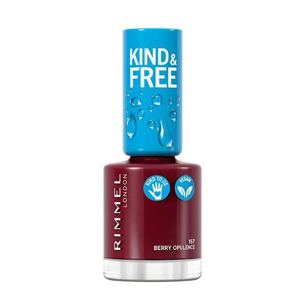 

Лак для ногтей Kind & Free Laca De Uñas Rimmel London, цвет berry opulence