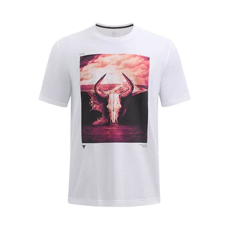 

Футболка Johnson мужская белая Under Armour, белый