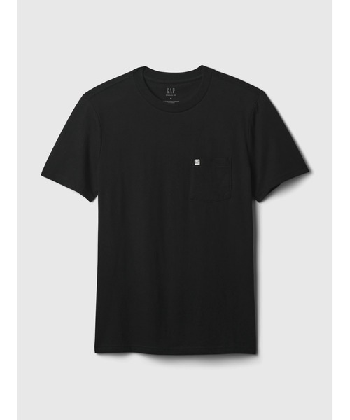 Унисекс футболка с карманом из органического хлопка GAP — фото 2