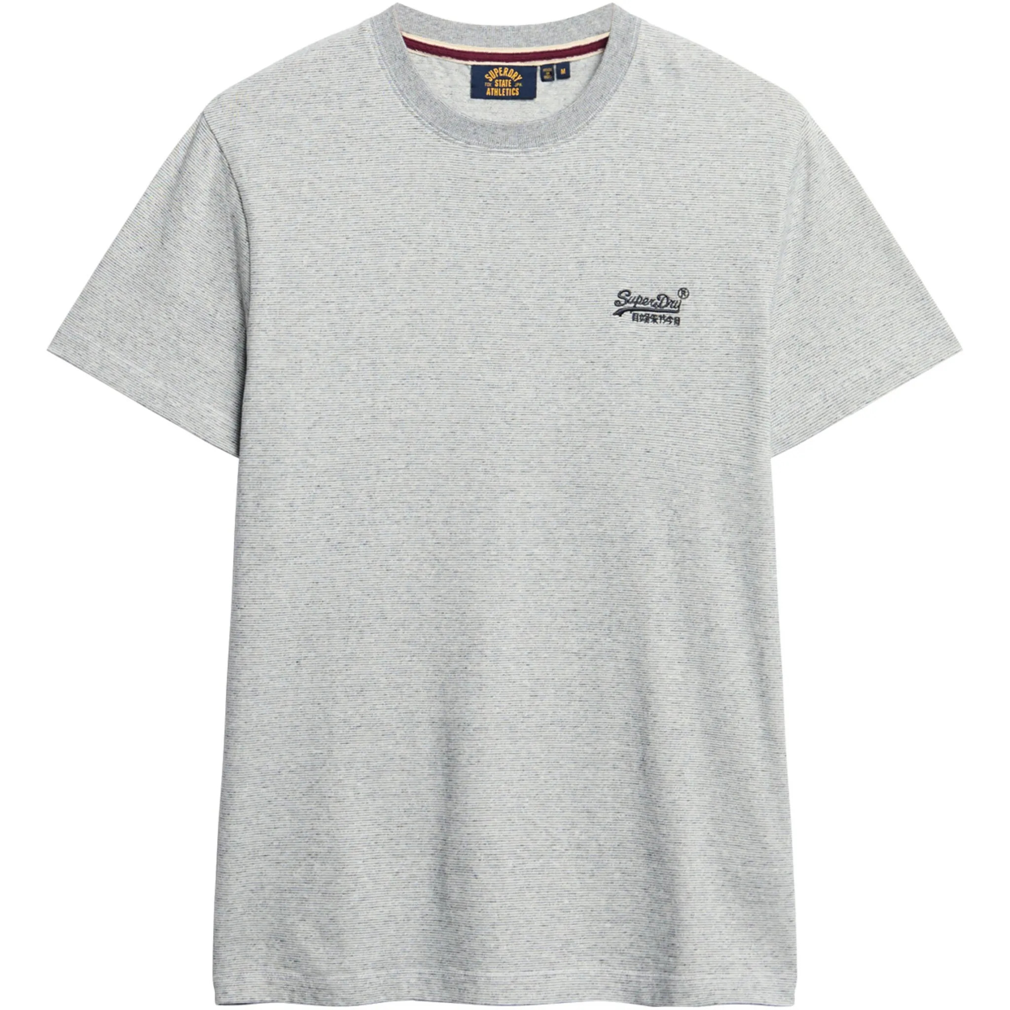 Рубашка с круглым вырезом Superdry "Футболка Essential Logo из органического хлопка", цвет Light Grey Grindle Feeder — фото 4