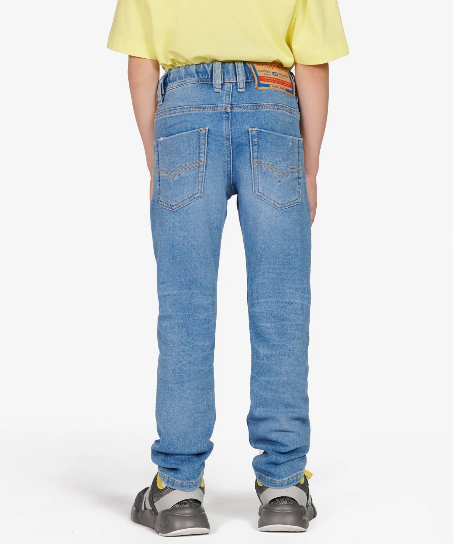Детские и подростковые джинсовые брюки DIESEL — фото 2