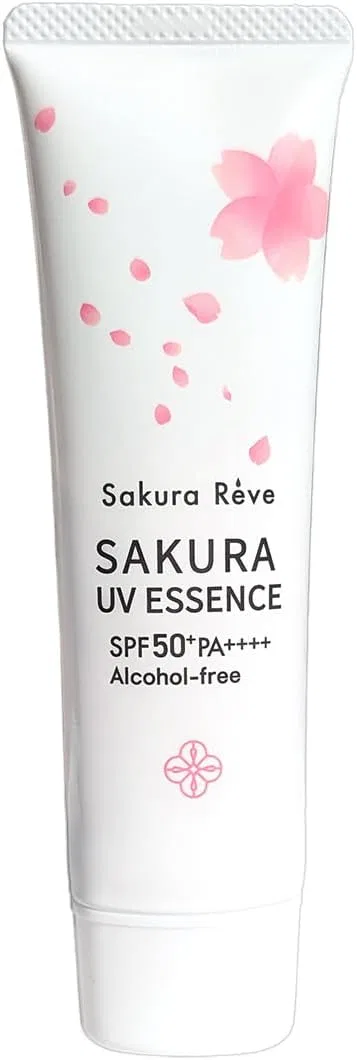 Солнцезащитный крем Sakura Reve с ароматом сакуры SPF 50 50 г — фото 2