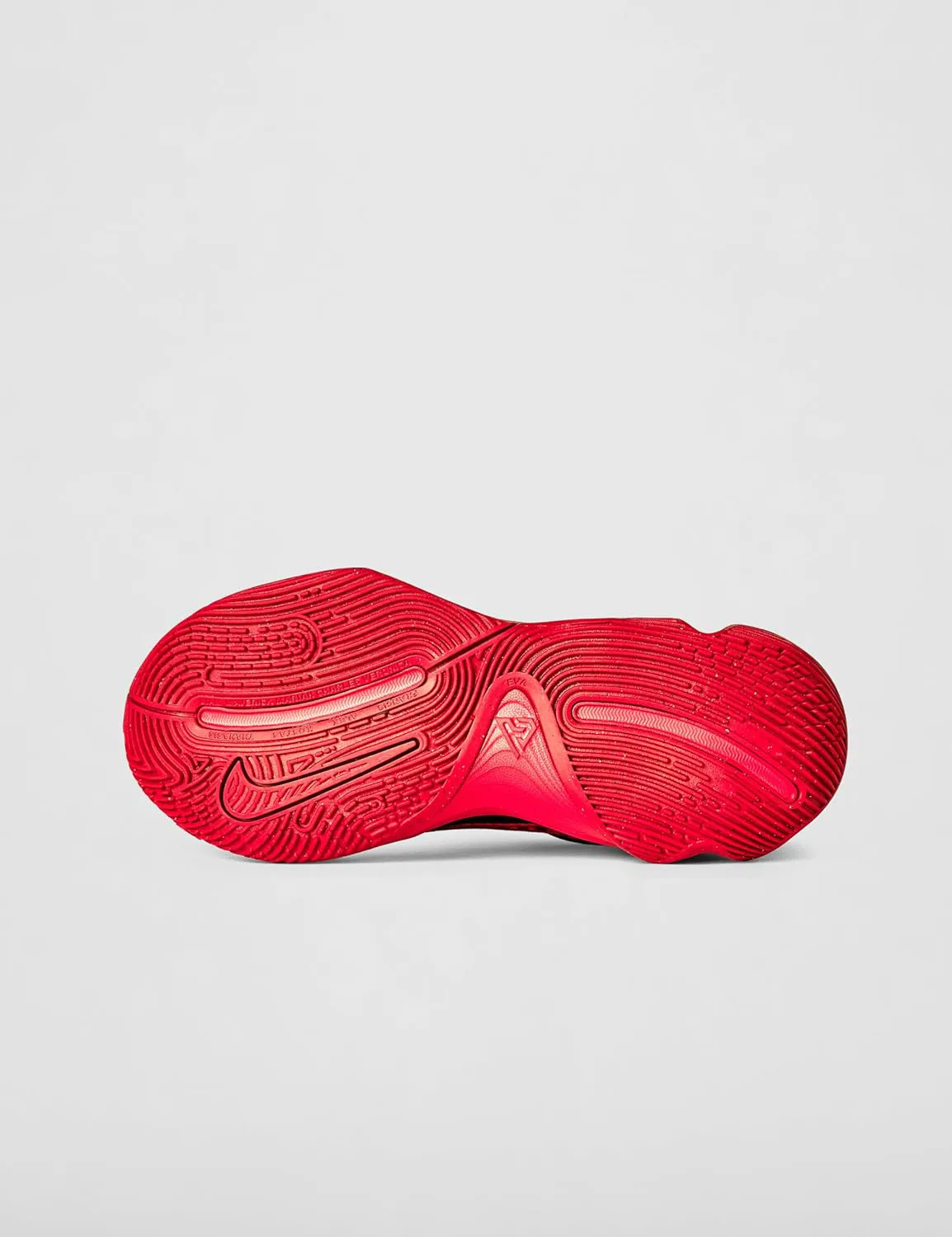 Кроссовки для баскетбола Nike Giannis Immortality 4 для взрослых унисекс, черный/красный — фото 4