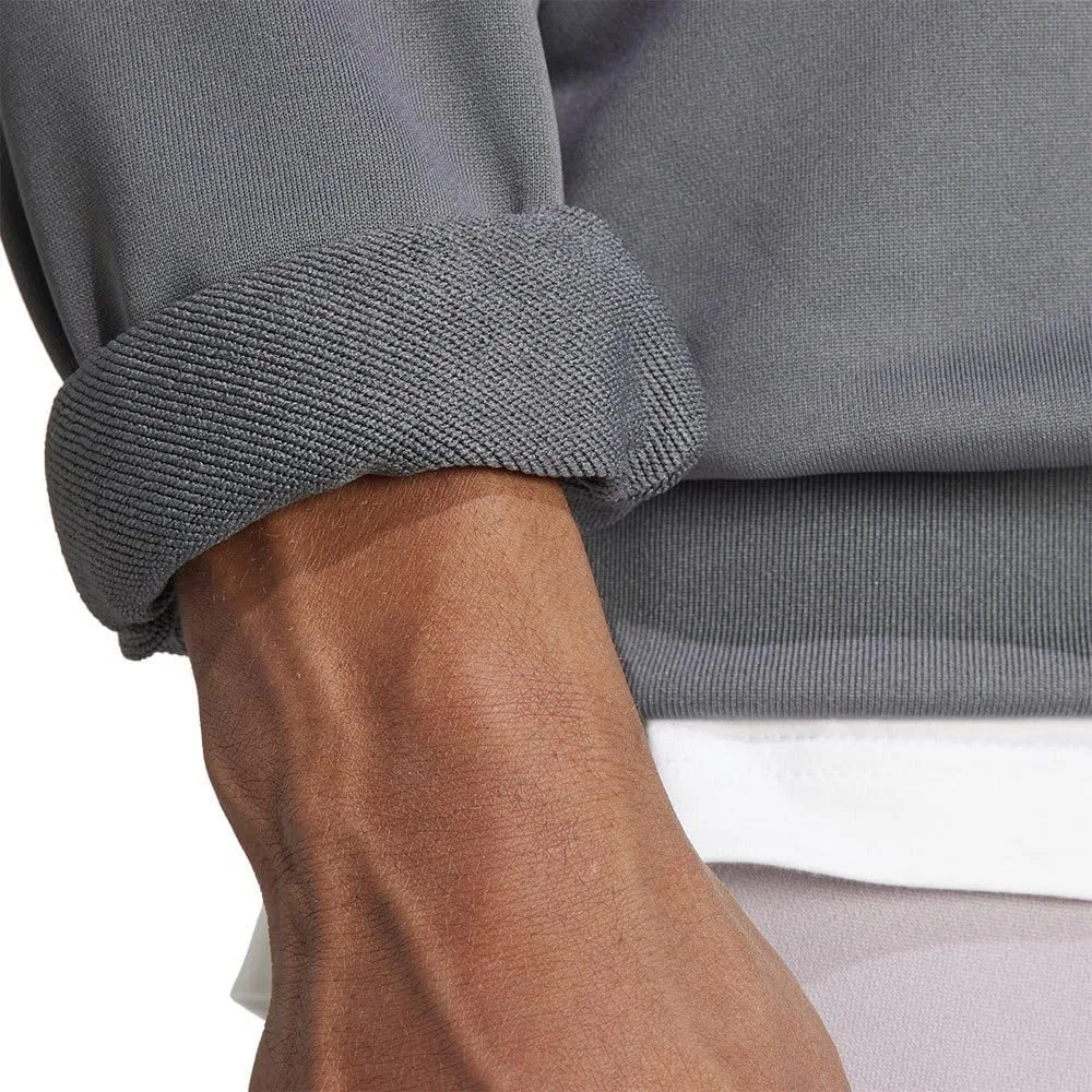 Толстовка на молнии с капюшоном и штаны спортивные adidas, Grey Five — фото 2