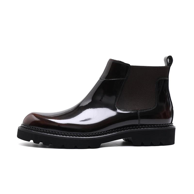 

Bansley Мужские короткие челси мока, цвет Mocha (Genuine Leather)