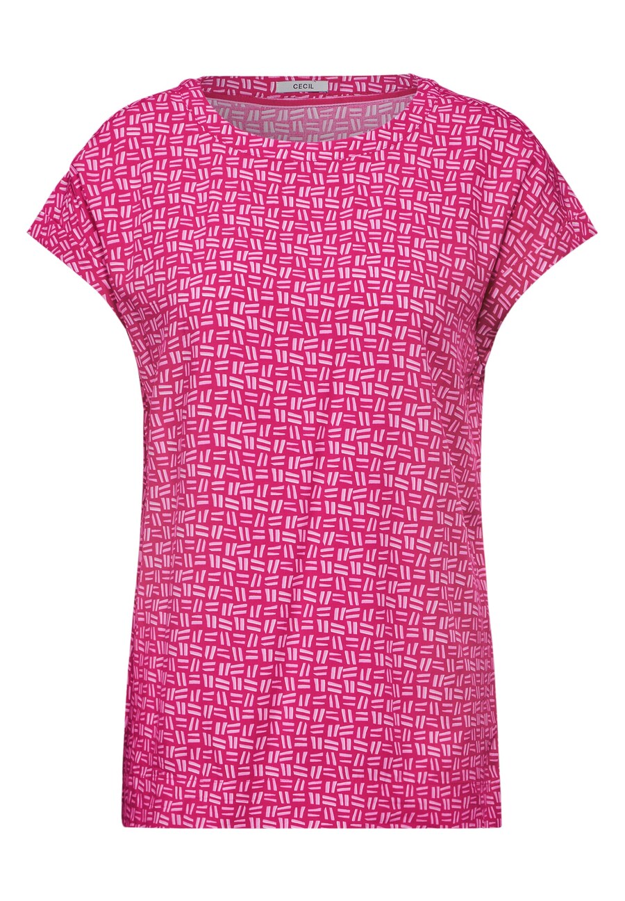 

Блузка с коротким рукавом CECIL Blouse, розовый