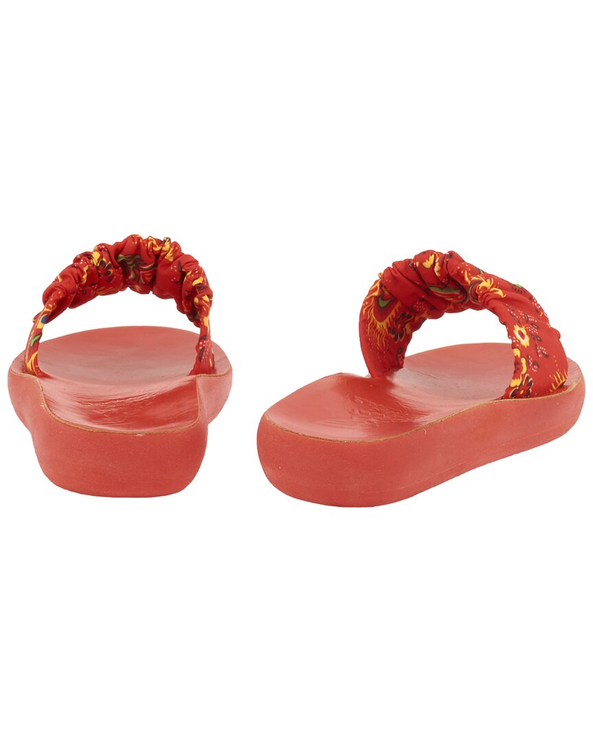 Древнегреческие сандалии Резинка для волос Сандалия Taygete Ancient Greek Sandals, красный — фото 2