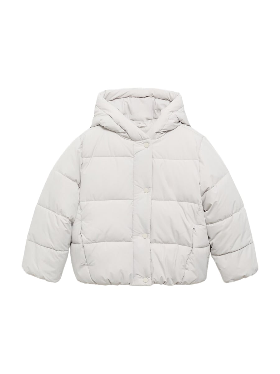 

Зимняя куртка MANGO KIDS Tina, светло-серый
