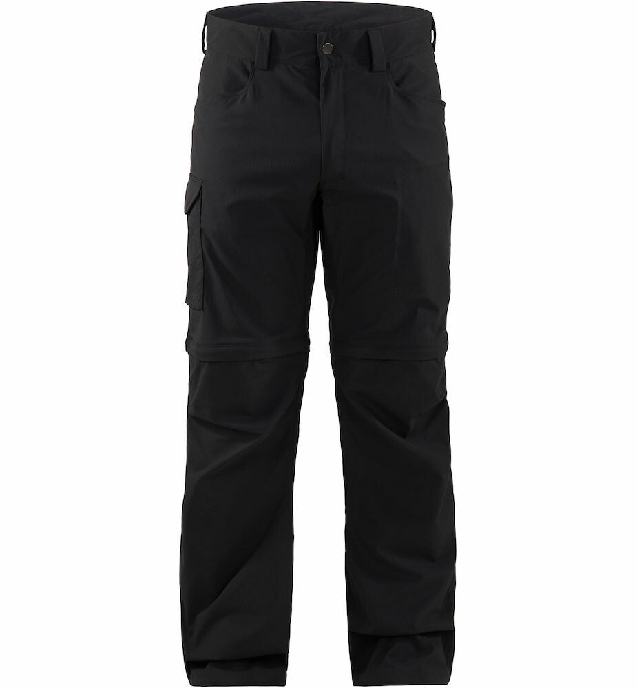 

Брюки Haglöfs Wanderhose Zip Off pant, настоящий черный