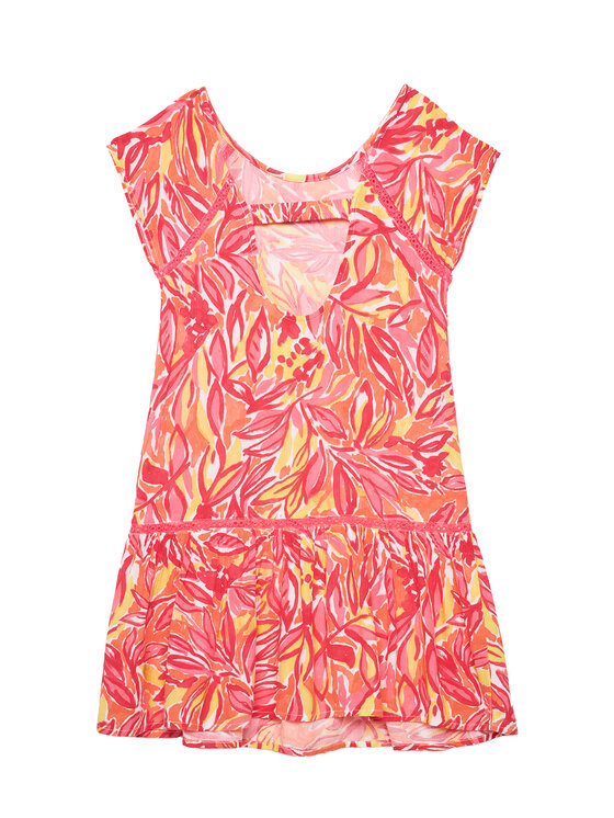Летнее платье стандартный крой 4UIACV03G United Colors Of Benetton, розовый — фото 2