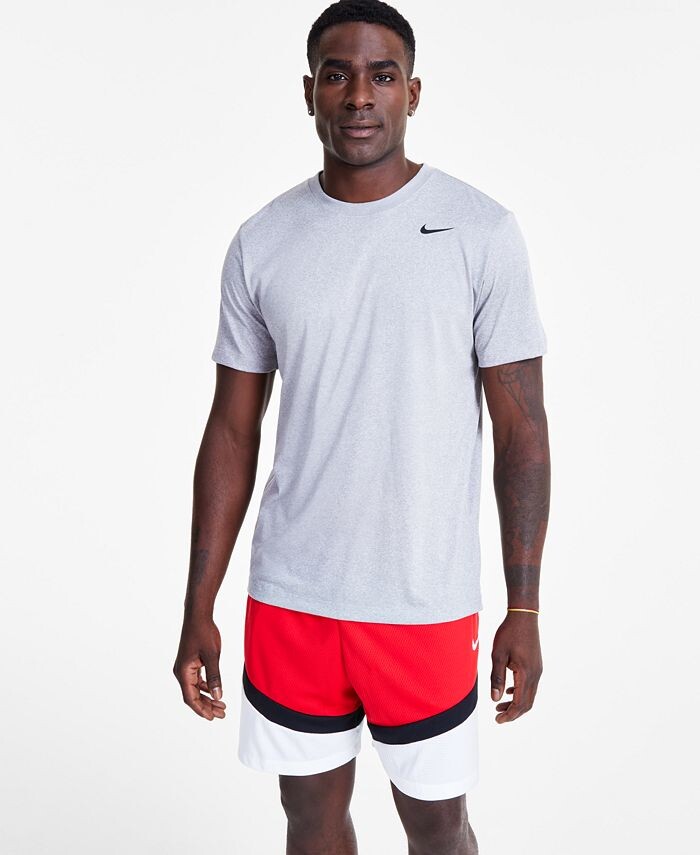 

Мужская футболка для фитнеса Dri-FIT Legend Nike, цвет Tumbled Grey