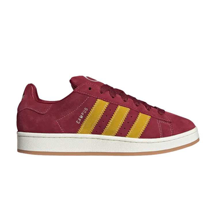 

Кроссовки adidas Campus 00s 'Collegiate Burgundy Yellow', красный