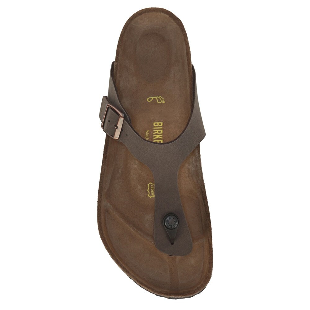 Женские сандалии Gizeh со стелькой Birkenstock, цвет mocha — фото 4