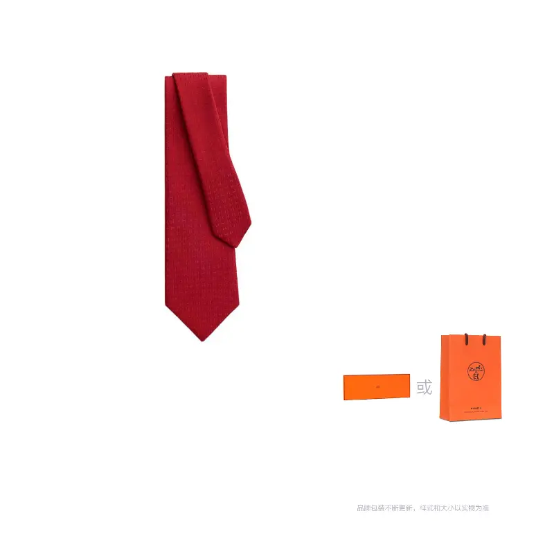 

HERMES Мужской галлет джаккард, Red