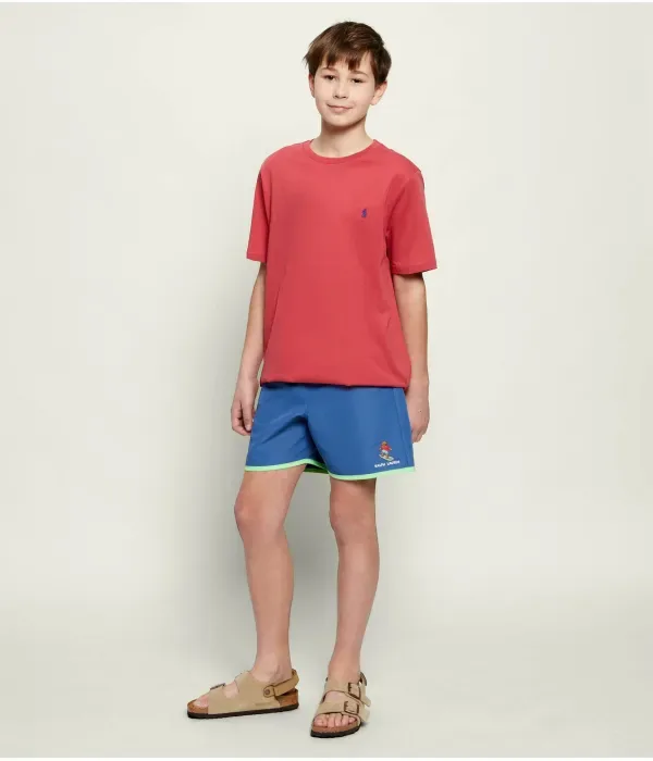 Шорты regular fit Polo Ralph Lauren, синий — фото 2