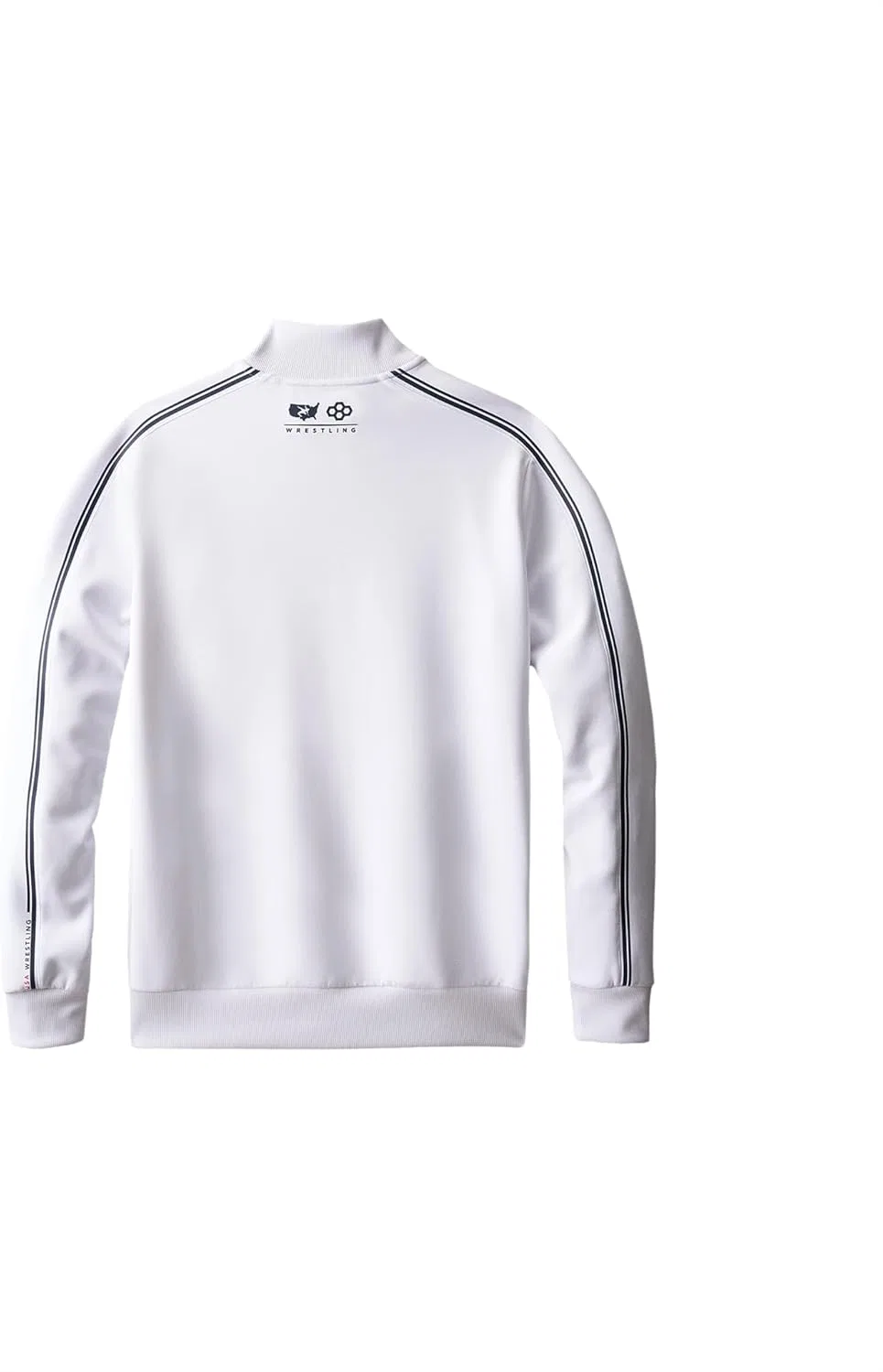 Куртка для борьбы RUDIS Youth Elite, белый — фото 2