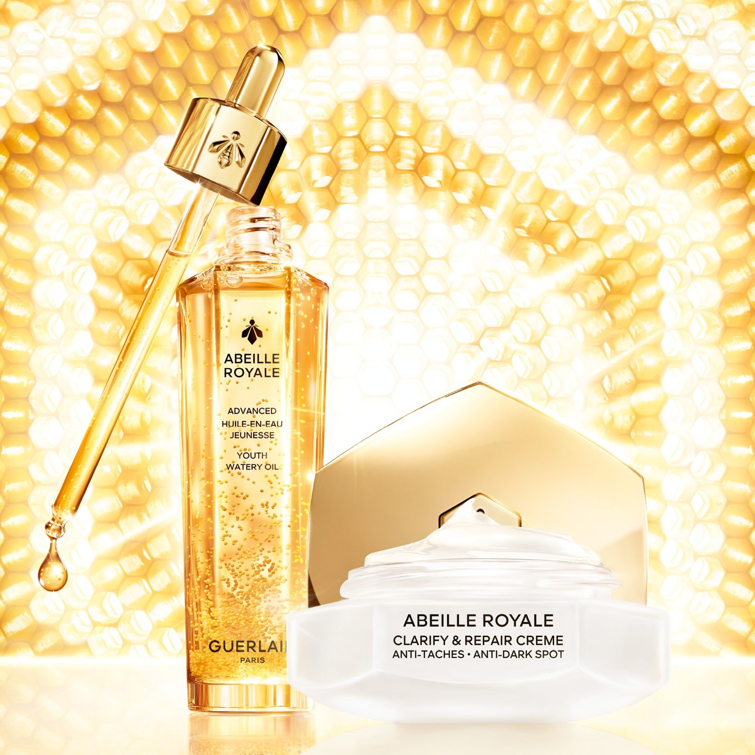 Крем для лица SPF GUERLAIN Abeille royale clarify & repair creme, объем — фото 3
