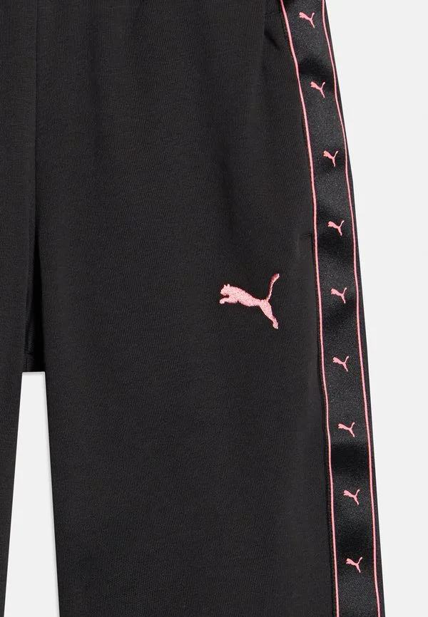Спортивные брюки унисекс с высокой талией и тесьмой Puma, Black — фото 3