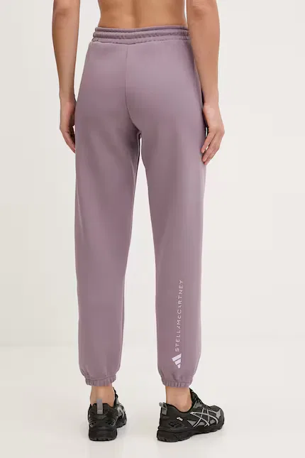 Спортивные штаны женские Adidas by Stella McCartney, фиолетовый — фото 3