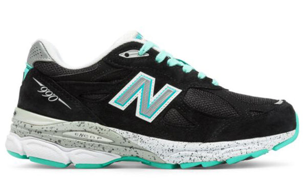 Кроссовки 990 New Balance, зеленый — фото 2