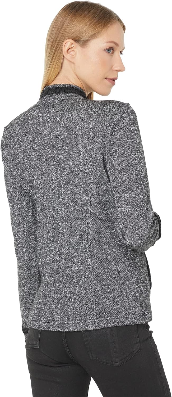 Женская куртка Tommy Hilfiger с открытой передней частью, Black Multi — фото 2