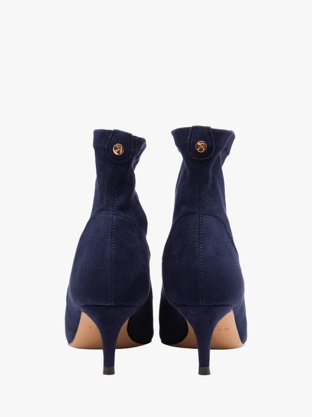 Ботинки Madruga на каблуке kitten с отделкой щиколотки Ravel, Navy — фото 3