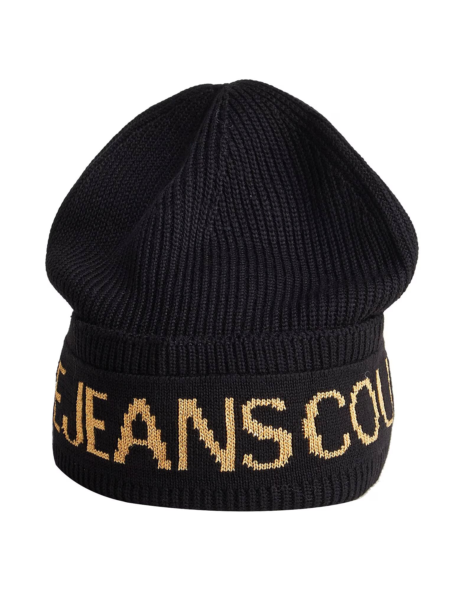 

Шапка Versace Jeans Couture, черный