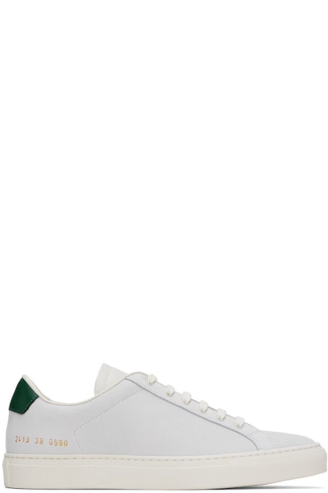 

Серо-зеленые ретро-кеды Common Projects