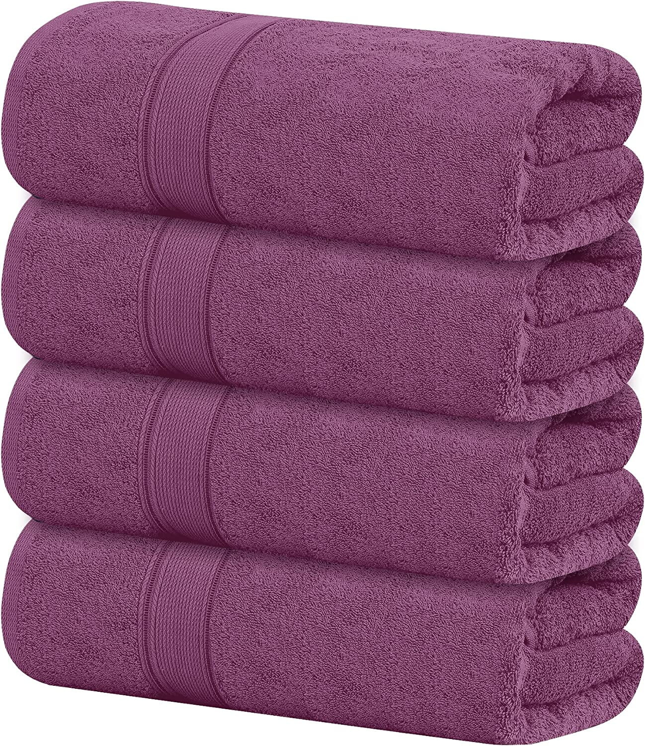 

Набор банных полотенец Tens Towels 30 x 60 дюймов 4 шт, фиолетовый