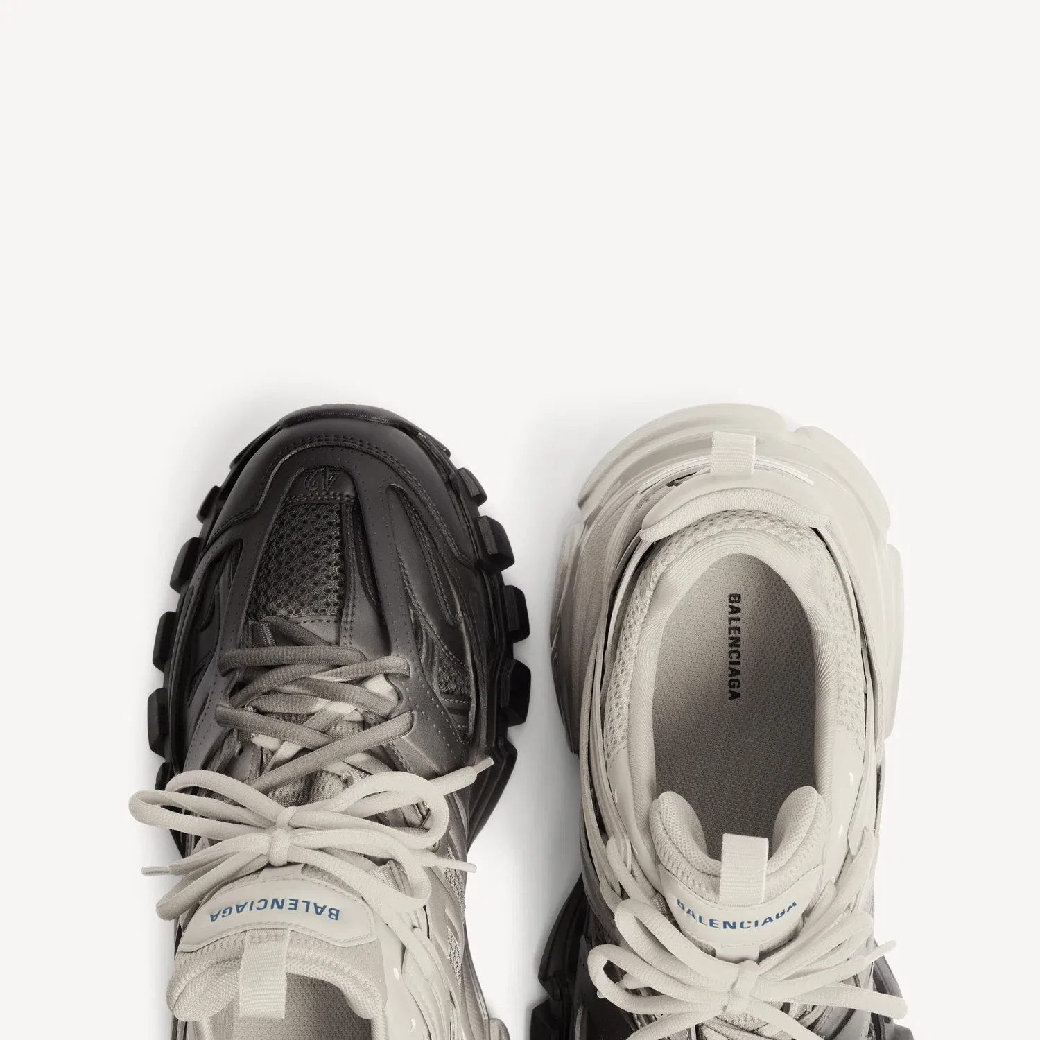 Мужские кроссовки Track Gradient в черно-бежевом цвете BALENCIAGA — фото 4