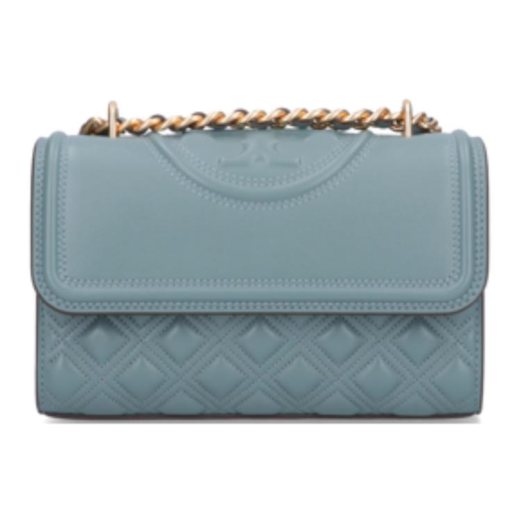 

TORY BURCH Женская сумка через плечо из овчины blue