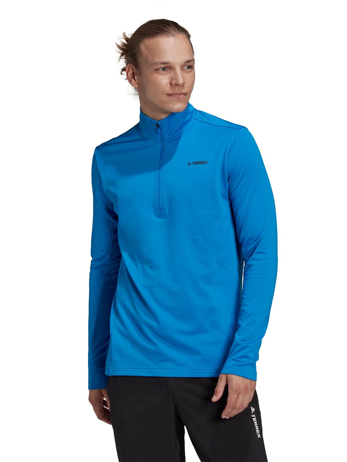 

Блуза Adidas Performance Terrex Everyhike Half-Zip Fleece, синий