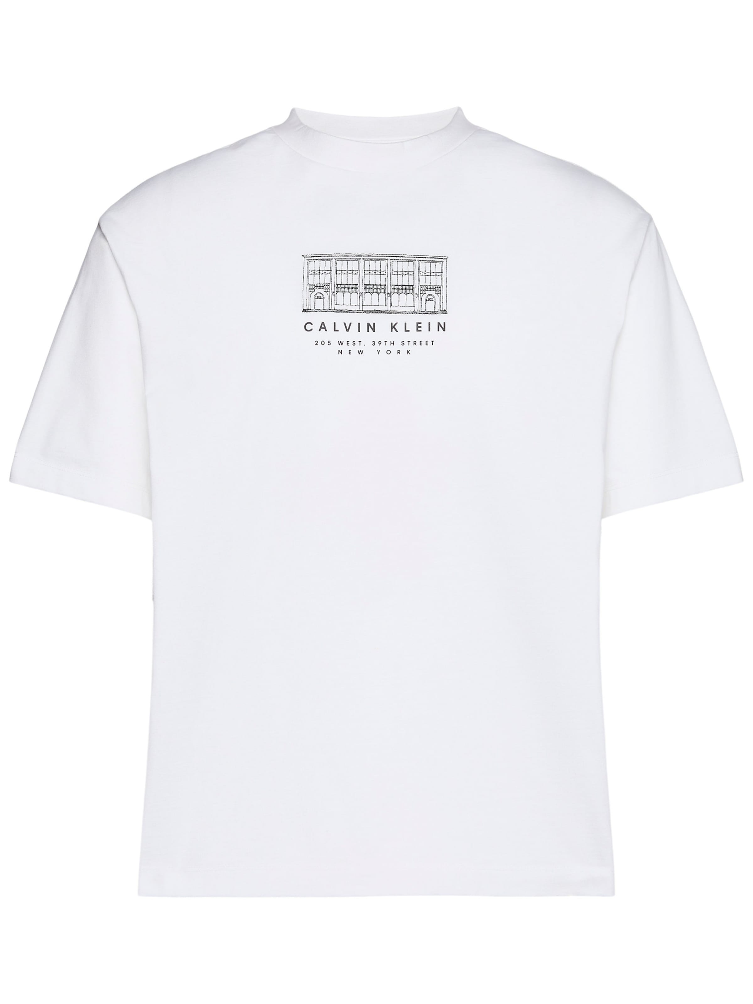 

Calvin Klein Jeans Футболка в белом цвете