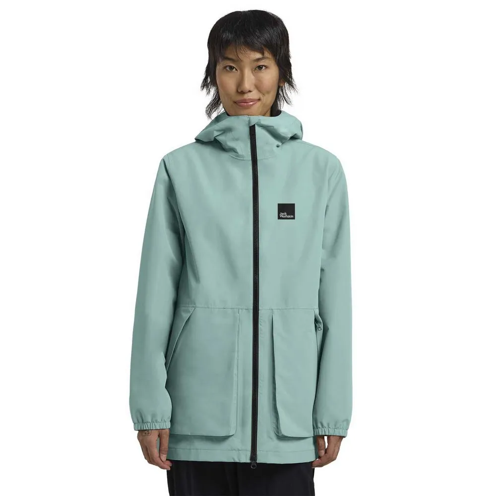 

Парка Jack Wolfskin Terraview 2L, зеленый