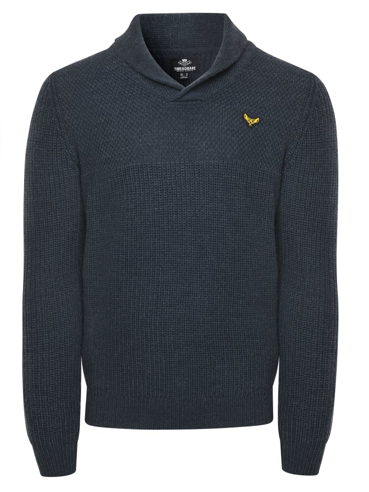 

Пуловер Threadbare, цвет navy/deep blue marl