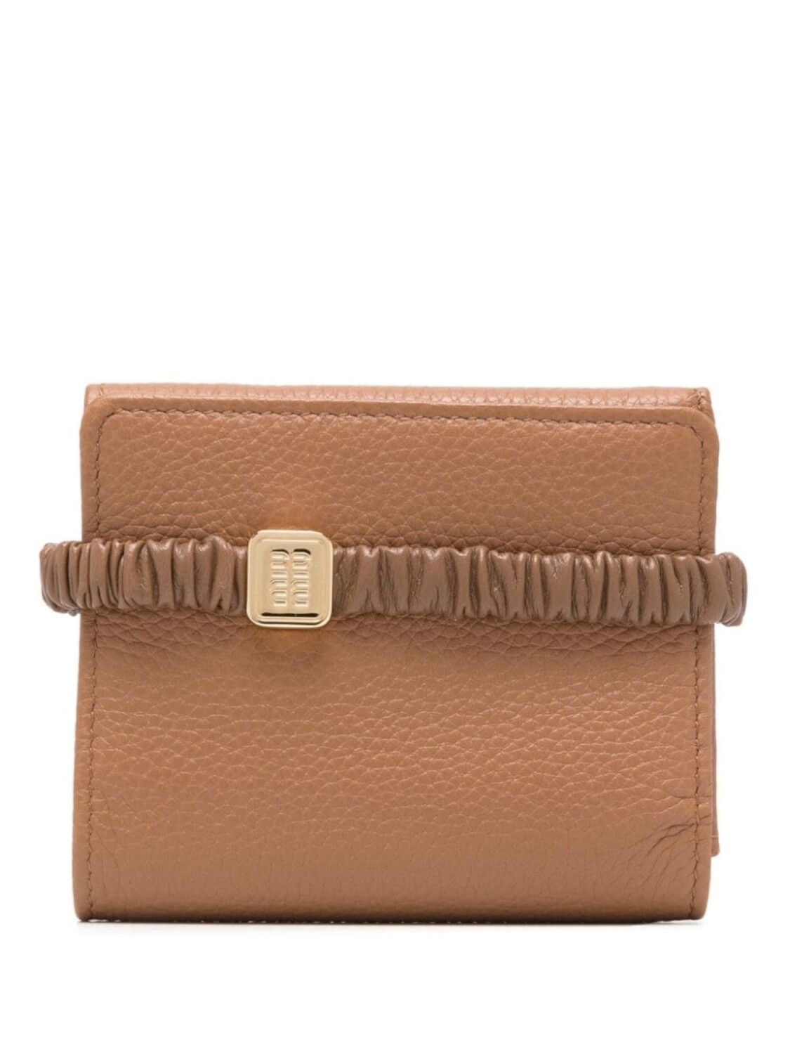 

Miu Miu складной кошелек, коричневый