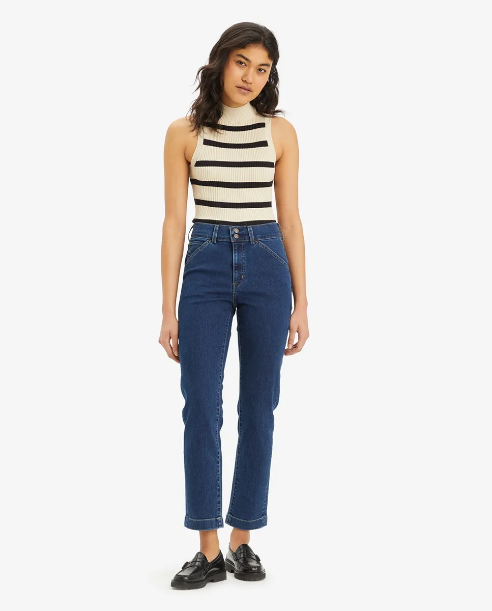 

Женские прямые джинсы Tailored 724 Levi's, индиго